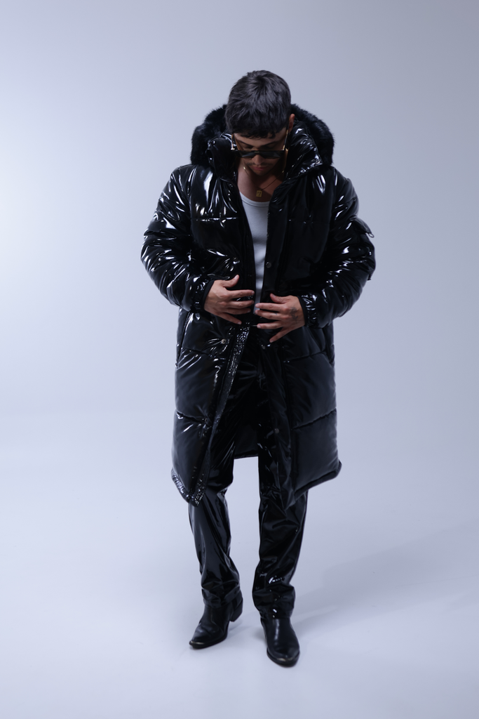 Parka de invierno charol 